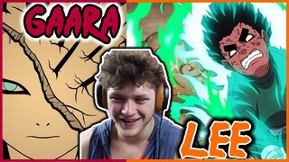 GAARA VS ROCK LEE! Naruto 47, 48, 49, 50 Reaction!