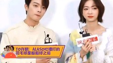 【打羽毛球合集之可爱戏精本精】许凯,你是被什么东西附体了吗?怎么能把羽毛球打成躲避球的?哈哈哈哈哈