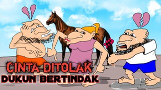 cinta segitiga berakhir lucu//animasi lucu.(video lama)