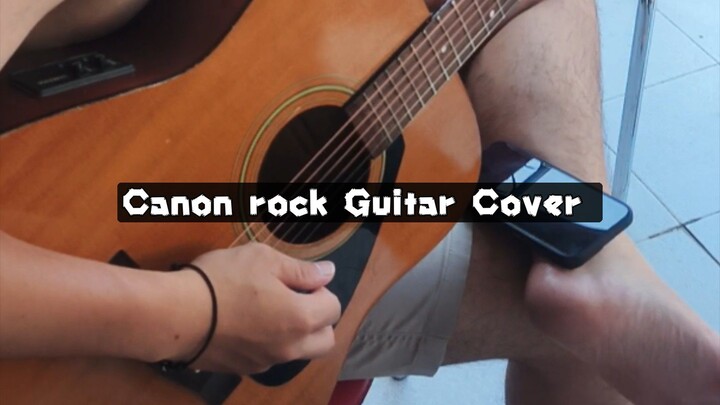 Canon Rock Guitar 🎸cover By @angelowayy