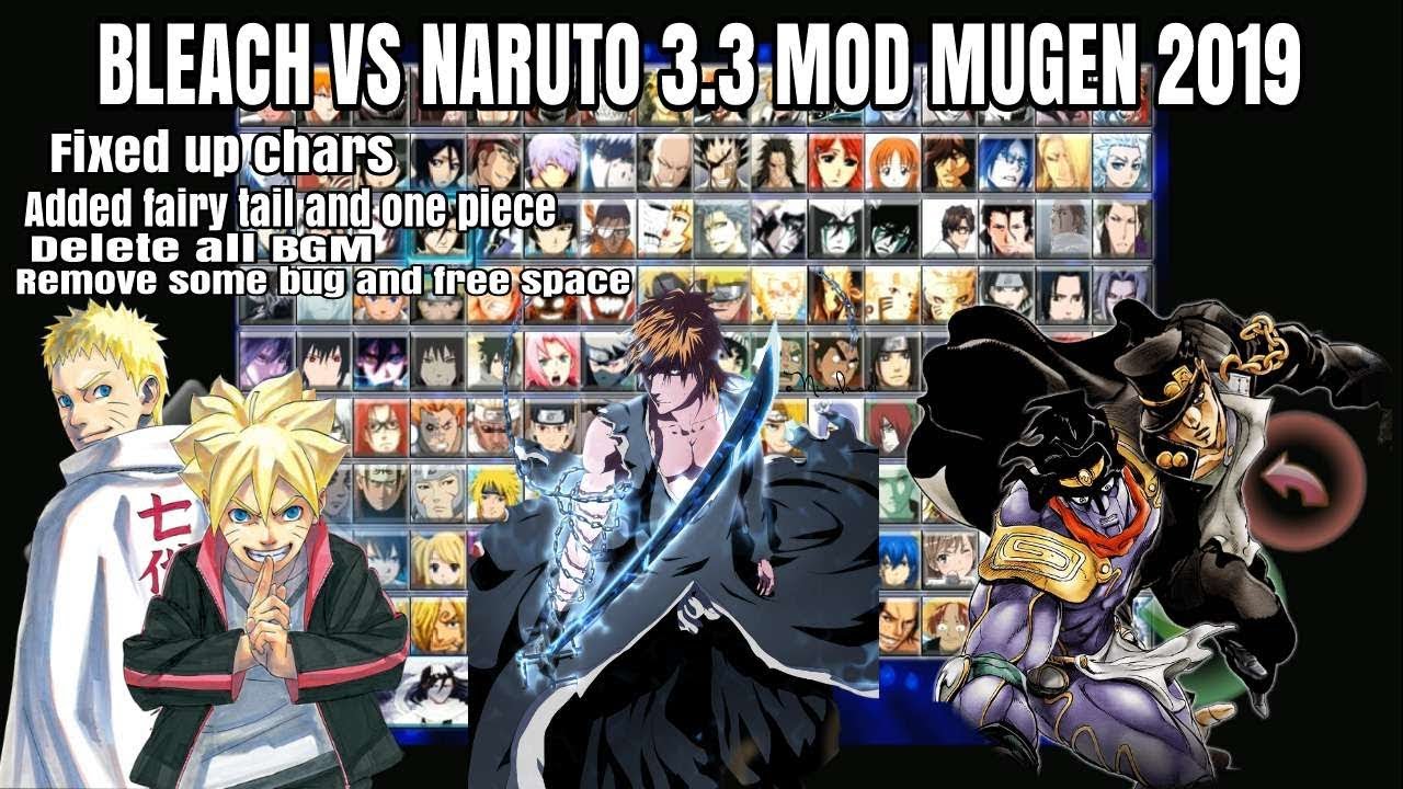 Anime Crossover 250 Characters - Bleach VS Naruto MOD (PC & Android)  [DOWNLOAD] 