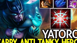 YATORO Phantom Assassin พกพาฮีโร่ต่อต้าน Tanky ด้วย Aghanim Shard Dota 2