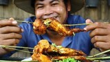 Supper Crispy & Crunchy Fried Chicken wings | Delicious eating Chicken wings