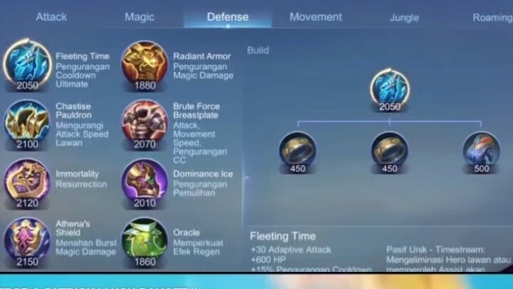 Item mentahan tank yg wajib pertama kali beli