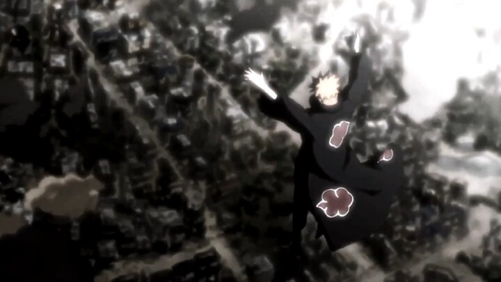 Shinra tense Pain menghancurkan Konoha!