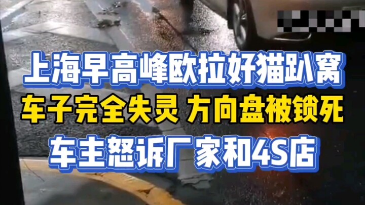 Oula Good Cat mogok di jam sibuk pagi, mobil mati total, setir terkunci!