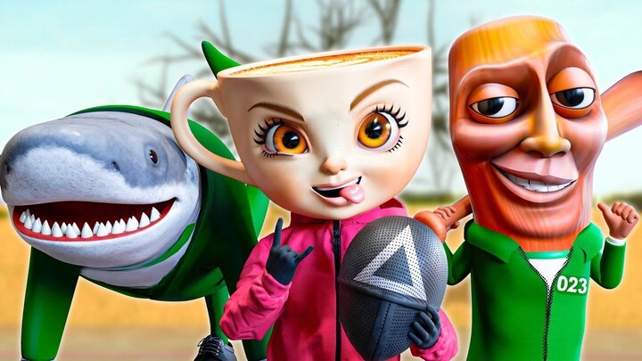 ITALIAN BRAINROT Vs. SQUID GAME! Italian Brainrot Animation (1)