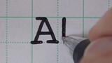 [Viết tay] Phải ăn mấy cái máy in mới viết được chữ như thế này?