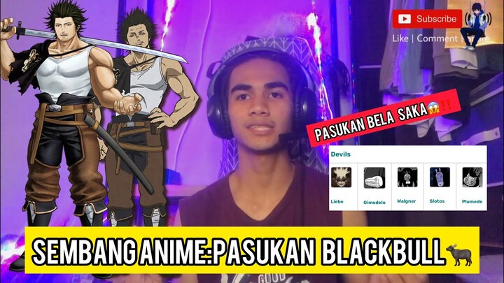 Sembang anime : black bull (black clover)