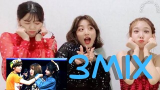 Twice 3mix line bond with each other