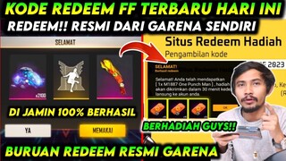 KODE REDEEM FREE FIRE TERBARU 31 MEI 2023 HARI INI