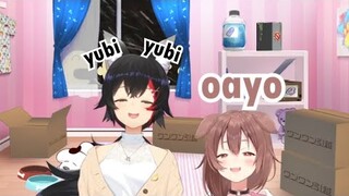 Korone & Mio Cute Noises Collab
