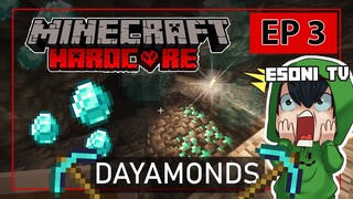 MINECRAFT HARDCORE EP 3 - DAYAMONDS (Minecraft Tagalog)