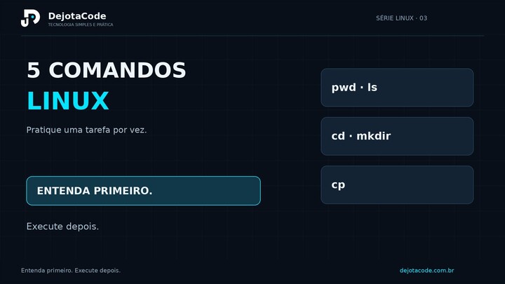 5 comandos Linux para iniciantes: pratique com calma