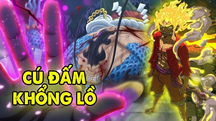 One Piece 1047, Luffy Cú Đấm Khổng Lồ To Hơn Lâu Đài Onigashima, Orochi Còn Sống