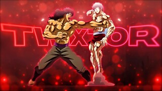 Baki vs Son of kaioh twixtor clips 4k no warps