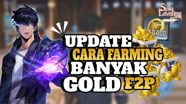 Update Cara Farming Banyak GOLD - Solo Leveling Arise Ditusiofficial