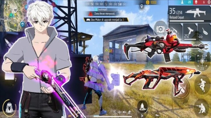 SOLO VS SQUAD PAKAI SET ISAGI X SASUKE DALAM SATU GAME !
