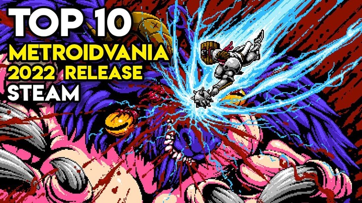 Top 10 METROIDVANIA GAMES - 2022 Releases on Steam
