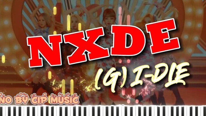 [Piano] (G)I-DLE's new song "Nxde" complete piano version with sheet music