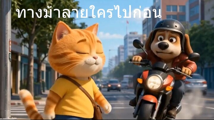 ทางม้าลายใครควรหยุด