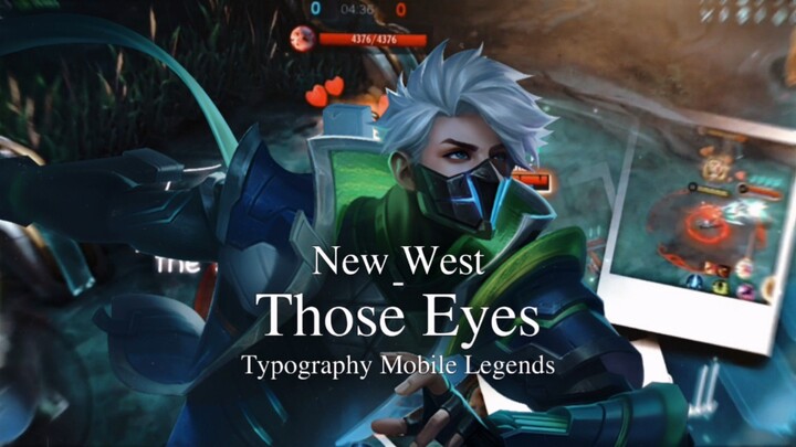 Those Eyes - GMV Typography - Mobile Legends Bang Bang // Alightmotion Edit