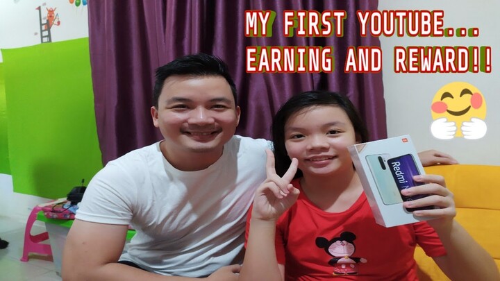 THIS IS MY FIRST YOUTUBE EARNINGS AND REWARD IN 10 DAYS!