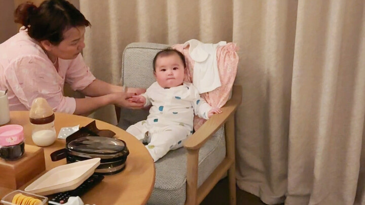 At an age when you can’t even control your poop and pee, he’s already taken charge of the family bus