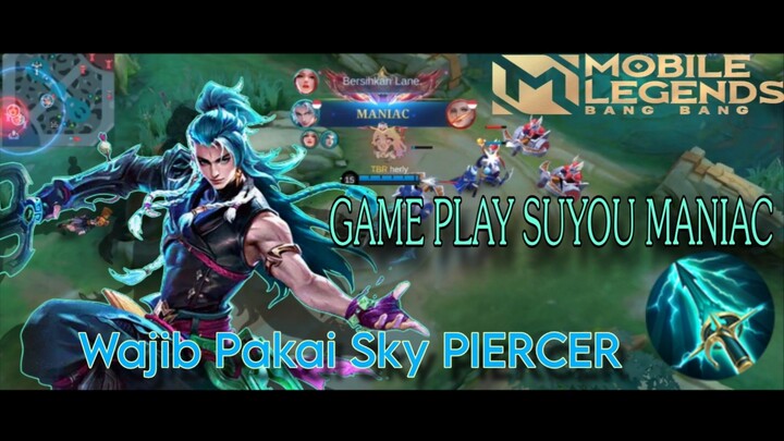 GAME PLAY SUYOU MANIAC !! INGET WAJIB SKY PIERCER BIAR MUDAH NGEKILLNYA!!!....