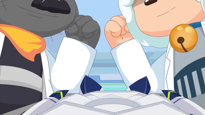 [AI dubbing of adult Pleasant Goat] "Crazy Super Camp" Episode 57 "Protecting the Future" clip of Pl