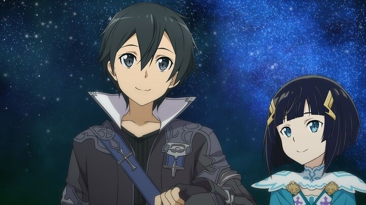 [ Sword Art Online HR] 01. Is it an enemy or a friend? Kirito meets a mysterious girl!