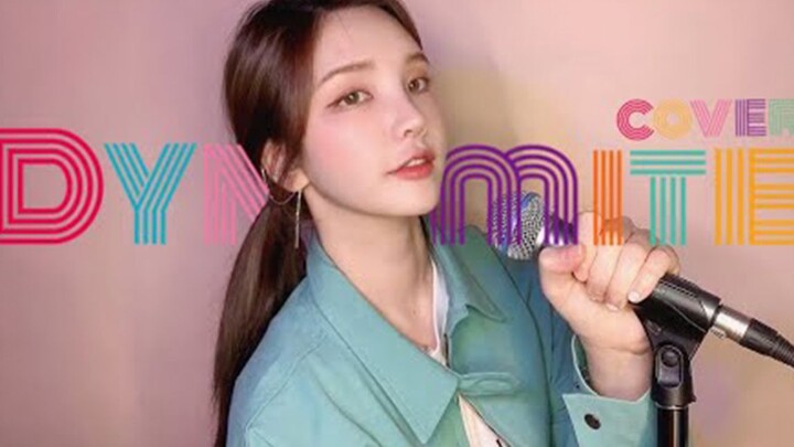 มาเฮกัน! สาวเกาหลีสุดคูลร้องเพลง “Dynamite” แบบคัฟเวอร์สุดปัง!