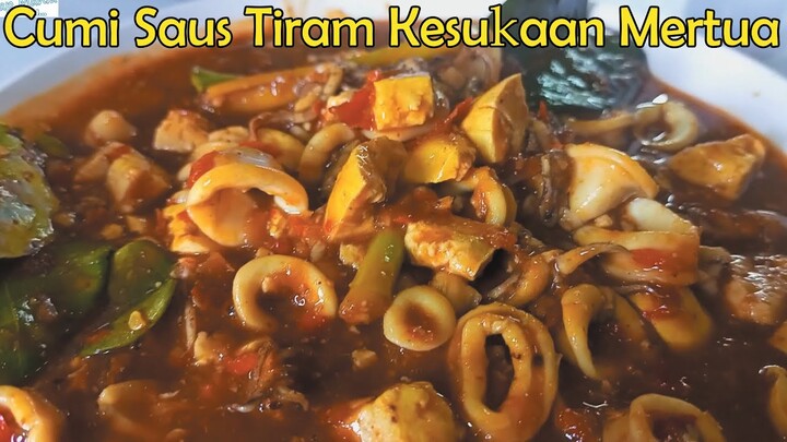 Resep Cumi Saus Tiram Enak Simple Ala Restoran