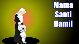 Pocong Santi part 13 - Mama Santi Hamil - Kartun Hantu Lucu