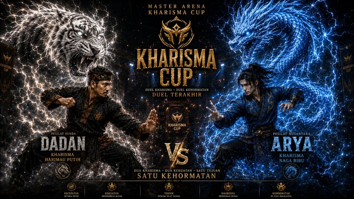 WHITE TIGER VS BLUE DRAGON KHARISMA