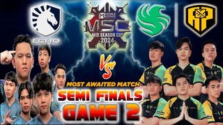 FALCONS APBREN VS. TEAM LIQUID FULLGAME 2 SEMI-FINALS  [MSC 2024]