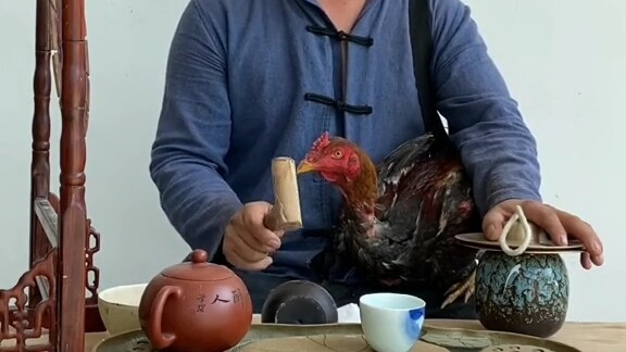 Too much chicken soup makes you burp—what a wealthy, blessed life!