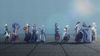 [Onmyoji MMD] Heianjing Men's God Team "One Ride as a Thousand"