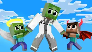 Monster School : Herobrine Family and Doctor Zombie - Sad Story - Minecraft Animation