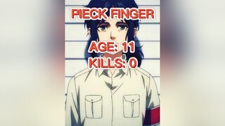 Pieck's Total Kills aot fyp viral AttackOnTitan edit anime aotedit pieck pieckfinger pieckedit tota