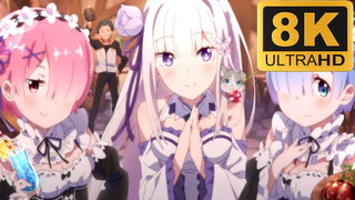 [Cấp độ vẽ siêu gốc | 8K] Bộ sưu tập đầy đủ Re:Zero Beginning Life in Another World series OP ED (ph