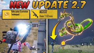 2.7 Update Tips & Tricks (PUBG x Dragon Ball Super) New Gun ACE32, Air Car, Goku Super Power (Guide)