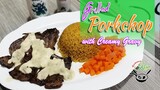 Grilled Porkchop With Creamy Gravy | Grilled Pork For Fine Dining | Most Delicious Grilled Porkchop