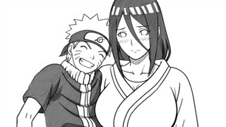Little Naruto and his sister-in-law, Big Fireworks