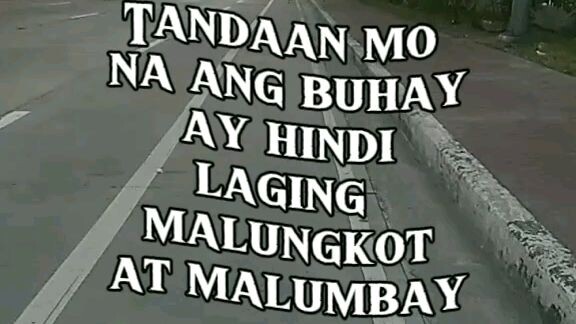 tuloy lang sa pangarap.