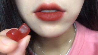 【AMSR】Eating sound of strawberries and QQ candies