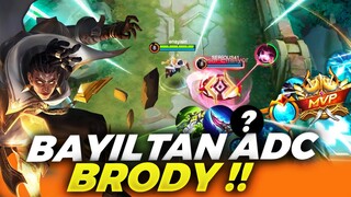KARŞIYA ADCYE ZAMANDA YOLCULUK YAPTIRDIM - Brody Full Agresif | Mobile Legends