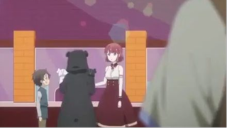 GIẢ gấu đi theo trai về làng để giải cứu #anime #schooltime