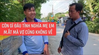 Bệnh vợ bỏ đi biền biệt không một lời hỏi thăm thân mang bệnh chịu ngậm ngùi cai đắng sống vì con.