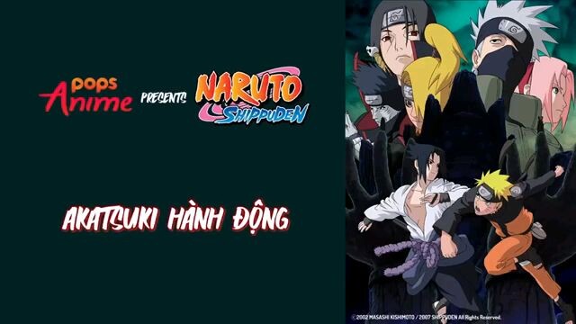 Naruto Shippuden tập 2 Akatsuki hành động|| lòng tiếng Việt